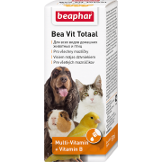 БЕАФАР Bea Vit Total мультивитамины для кошек, собак, птиц, грызунов 50мл