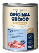 Оригинал Чойс (Original Choice) Elite Nutrition консервы для собак утка с индейкой