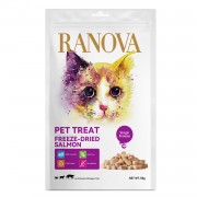 Ранова (Ranova) Лакомство для кошек сублимированное Лосось, 50г
