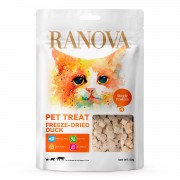 Ранова (Ranova) Лакомство для кошек сублимированное Утка, 50г