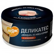 ВАНПИ WANPY консервы для стерилизованных кошек "Фондан" из мяса курицы с клюквой 80г