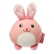 ТРИОЛ ГИГВИ Игрушка мягкая для щенков "Зайчонок с тренажёром для зубов и пищалкой", 90мм