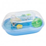 ТРИОЛ Клетка для мелких животных "Оазис", синяя, 440*313*170мм