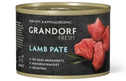 ГРАНДОРФ GRANDORF Fresh Консервы для собак паштет из ягненка 200г