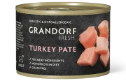 ГРАНДОРФ GRANDORF Fresh Консервы для собак паштет из индейки 200г