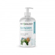 ПетБиолоджи PetBiology Бальзам-кондиционер для собак и щенков от 3-х месяцев от колтунов, легкое расчесывание и гладкая шерсть, Китай, 300мл