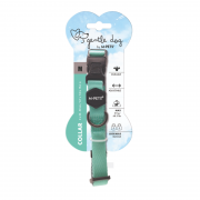 Mpets Мпетс Ошейник для собак GENTLE DOG М 30-50 см бирюзовый