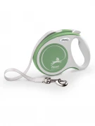 ФЛЕКСИ FLEXI Рулетка Comfort Plus S Лента 5 м для собак до 15 кг мятный