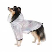 ФОКСИ (FOXIE) Дождевик для собак Invisibility Cloak складной L (длина спины 40см) прозрачный