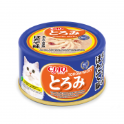 ИНАБА INABA Toromi Milky Консервы для кошек Тунец Магуро куриное филе морской гребешок в овсяном молоке 80г