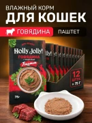 Холли Джолли Пауч для Кошек Говядина Морковь 75г