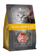 МарлиМолли Сухой корм для Кошек Курица