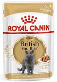 РОЯЛ КАНИН пауч 85г British Shorthair для кошек Британская короткошерстная