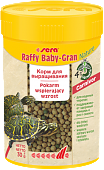 СЕРА SERA Raffy Baby-Gran Nature Корм для выращивания для молодых плотоядных рептилий, таких как маленькие водяные черепахи