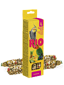 РИО RIO Лакомство для птиц Палочки для средних попугаев с Тропическими фруктами
