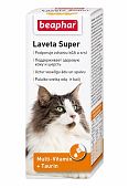 БЕАФАР Laveta Super Кормовая мультивитаминная добавка для улучшения качества шерсти у кошек