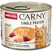 АНИМОНДА Carny Single Protein Adult Cat - Pure Turkey монобелковые консервы для взрослых кошек с Индейкой
