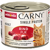 АНИМОНДА Carny Single Protein Adult Cat - Pure Beef монобелковые консервы для взрослых кошек с Говядиной