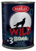 БЕРКЛИ Berkley WILD консервы для взрослых собак #3 Дикий кабан с пастернаком, сладким луком и лесными ягодами