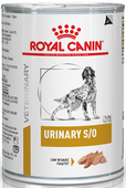 РОЯЛ КАНИН Urinary S/O консервы для собак при лечении и профилактике мочекаменной болезни 410 гр