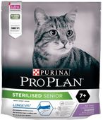 ПРО ПЛАН Sterilised Senior сухой корм для пожилых стерилизованных кошек и кастрированных котов Индейка
