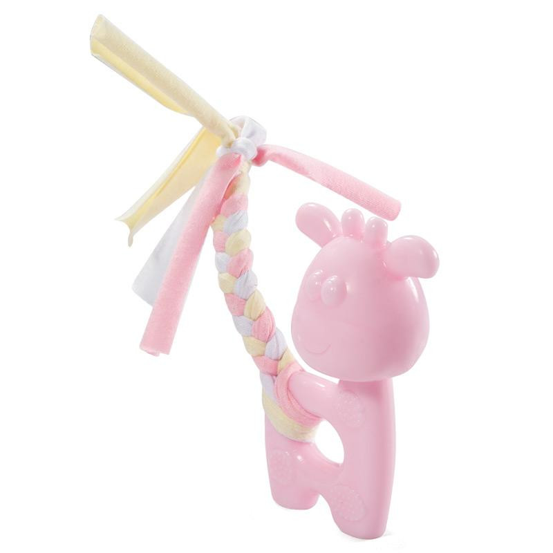 ТРИОЛ Игрушка для щенков из термопластической резины PUPPY Олененок розовый 100/185мм (арт. 12191158)