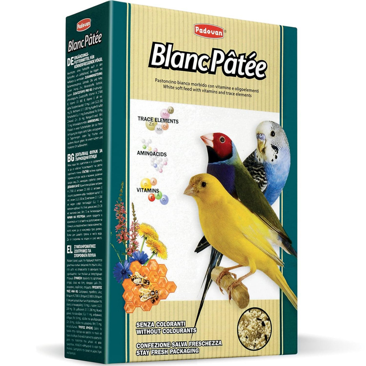 ПАДОВАН BLANC PATEE Дополнительный корм для зерноядных птиц