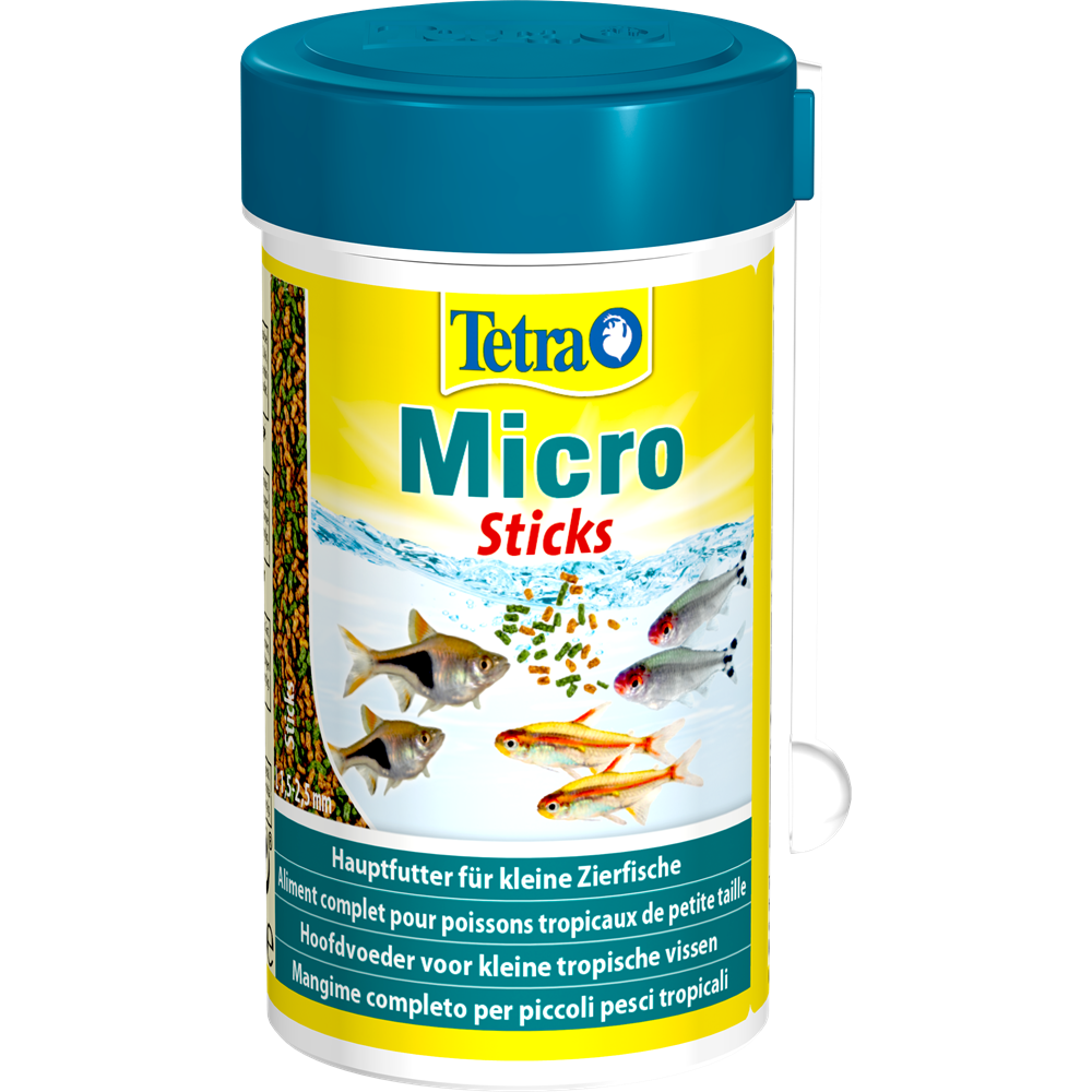 ТЕТРА Tetra Micro Sticks Корм для мелких видов рыб (палочки) 100 мл