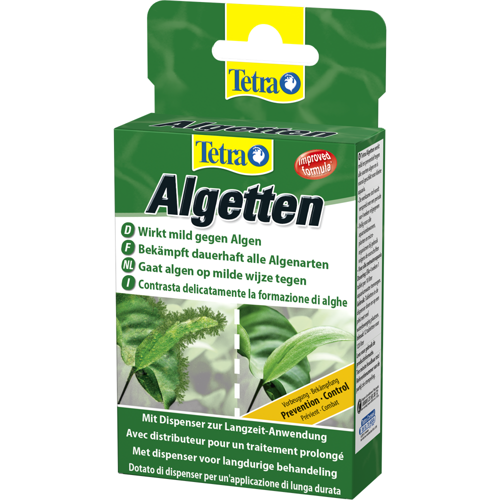 ТЕТРА Tetra Algetten средство для борьбы с водорослями длительного действия в виде таблеток