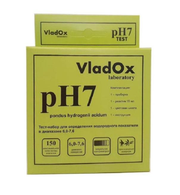 ВЛАДОКС VladOx pH7 тест для измерения водородного показателя