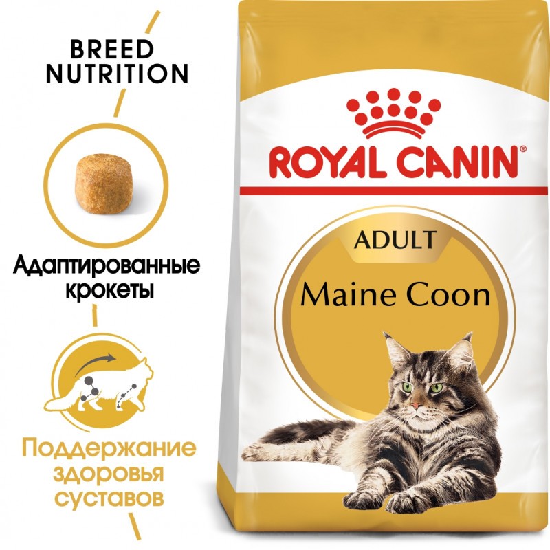 Royal Canin  Maine Coon Adult сухой корм для взрослых кошек породы Мэйн Кун