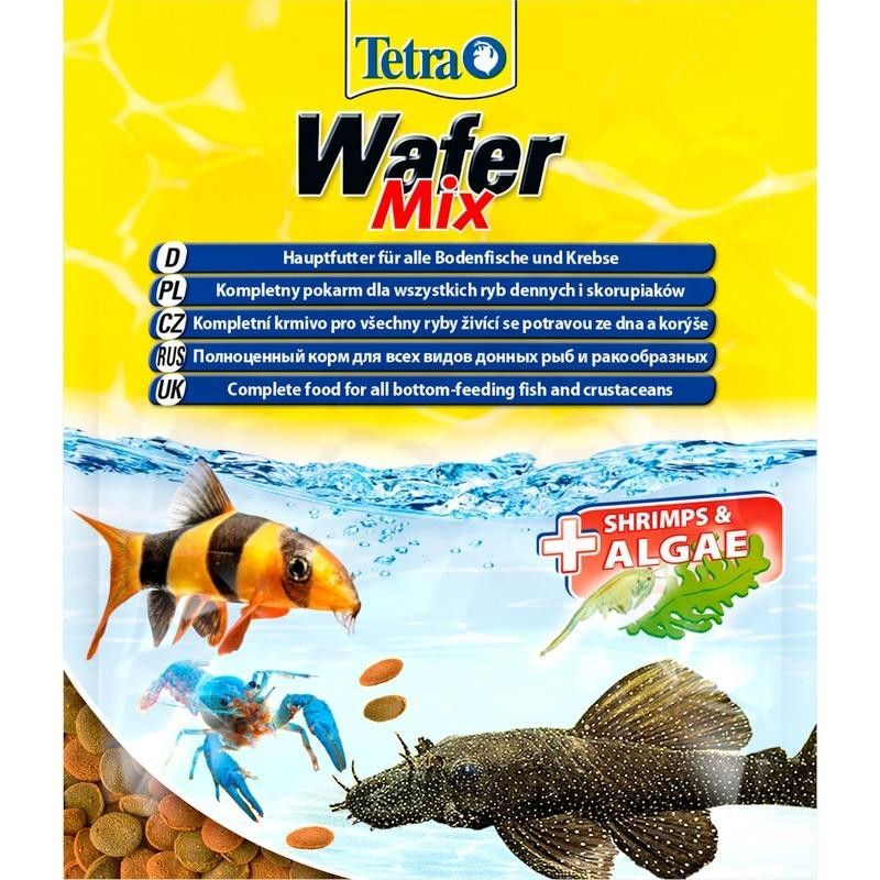 ТЕТРА Tetra Wafer Mix Корм для всех видов донных рыб и ракообразных (чипсы)