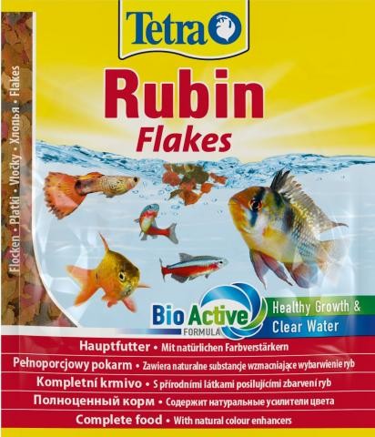 ТЕТРА Tetra Rubin Flakes Корм для всех видов декоративных рыб для усиления цвета (хлопья)