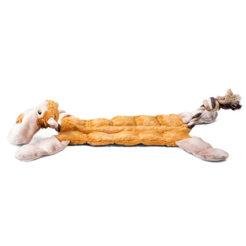 ГИГВИ GIGWI Игрушка для собак DOG TOYS Обезьяна с 19-тью пищалками, 34 см (арт.75088)