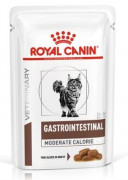 РОЯЛ КАНИН Gastro Intestinal Moderate Calorie  пауч 85 гр для кошек при нарушении пищеварения 