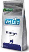 ФАРМИНА Vet Life Cat UltraHypo сухой корм для взрослых кошек при пищевой аллергии и/или пищевой непереносимости
