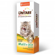 ЮНИТАБС Unitabs Malt+Vit Paste Паста для вывода шерсти с таурином