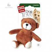 ГИГВИ GIGWI Игрушка для собак DOG TOYS Мишка с пищалкой, 10 см (арт.75022A)