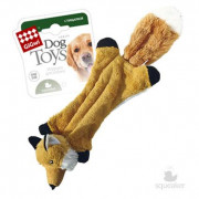 ГИГВИ GIGWI Игрушка для собак DOG TOYS Шкурка-лиса с 2-мя пищалками, 49 см (арт.75261)