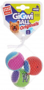 ГИГВИ GIGWI Игрушка для собак G-BALL Originals 3 Мяча с пищалкой 4,8 см (арт.75339)