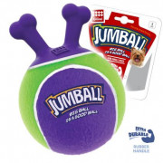 ГИГВИ GIGWI Игрушка для собак JUMBALL Мяч с захватом 18 см Фиолетовый/зеленый (арт.75363)