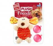 ТРИОЛ ГИГВИ Игрушка для собак PLUSH FRIENDZ Собачка с 2-мя пищалками, 13 см (арт.75304)