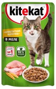 КИТЕКАТ пауч для кошек Курица в желе 85 гр