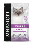 МИРАТОРГ EXPERT Renal сухой корм для взрослых кошек Забота о здоровье почек