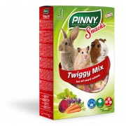 ПИННИ PINNY Snack Twiggy Mix Лакомство для грызунов с морковью, свеклой и люцерной 150 гр
