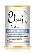 КЛАН CLAN Vet Gastrointestinal диетические консервы для собак для профилактики болезней ЖКТ
