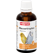 БЕАФАР (BEAPHAR) Mauser-Tropfen кормовая добавка для птиц при недостатке витаминов и в период линьки 50 мл