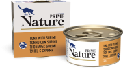 ПРАЙМ (PRIME) Nature консервы для кошек Тунец с сурими/ 85 гр
