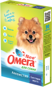 Омега Neo+ Витаминизированное лакомство для собак Блестящая шерсть