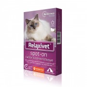 РЕЛАКСИВЕТ (RELAXIVET) Spot-on Капли на холку успокоительные для кошек и собак/ 1 пип.